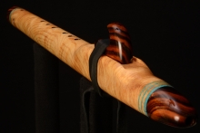 Ponderosa Pine Burl Native American Flute, Minor, Low F-4, #F52I